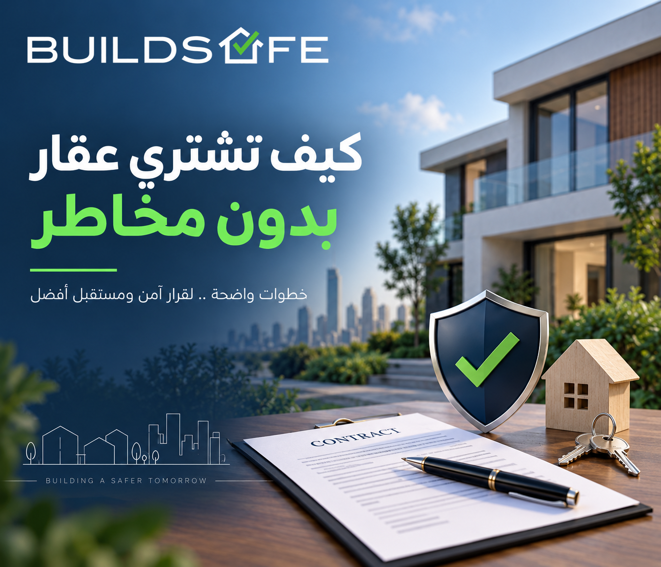 كيف تشتري عقار بدون مخاطر